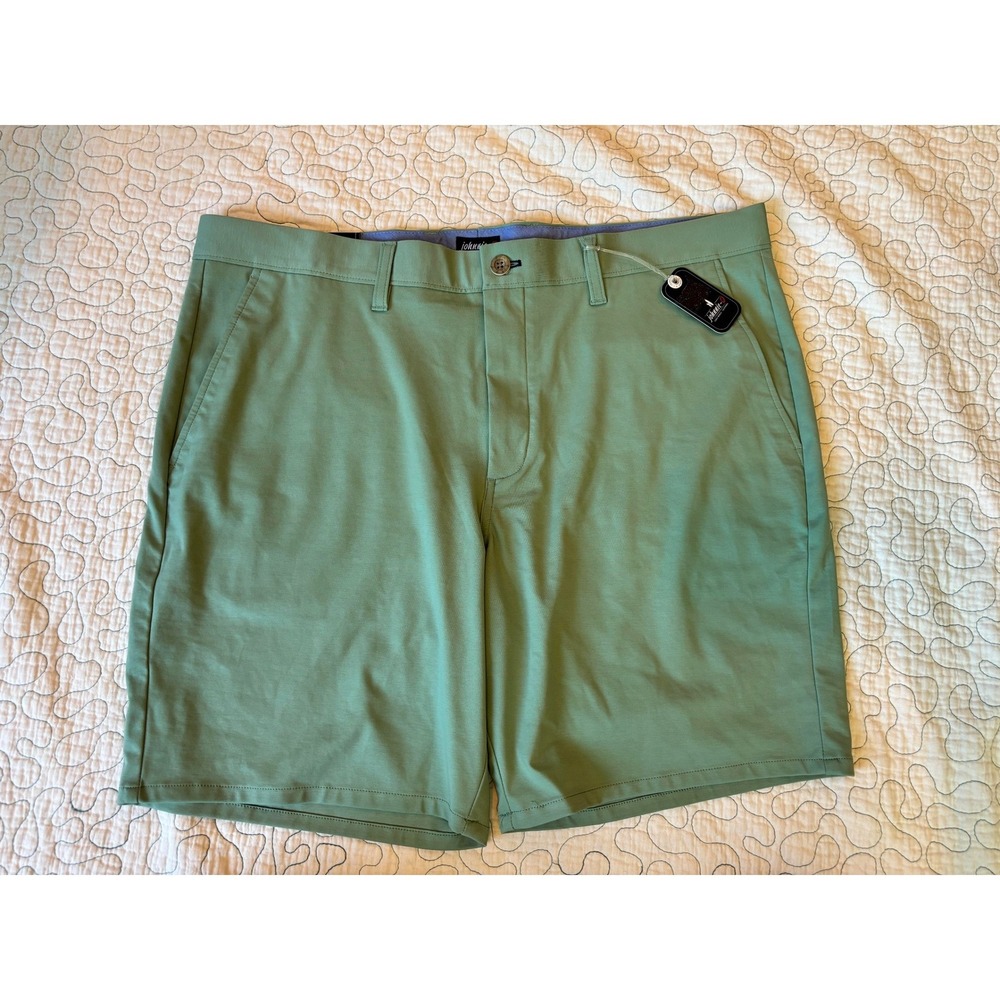 Johnnie-O‎ Mens Jupiters Performance Golf Shorts Green Size 36